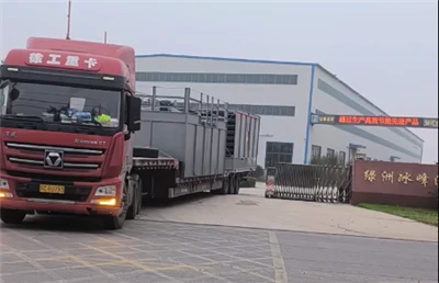 October 30 On-site Report: Oasis Bingfeng's Large Hybrid Flow Dual-Inlet Closed-Circuit Cooling Tower Departs For Jiangsu